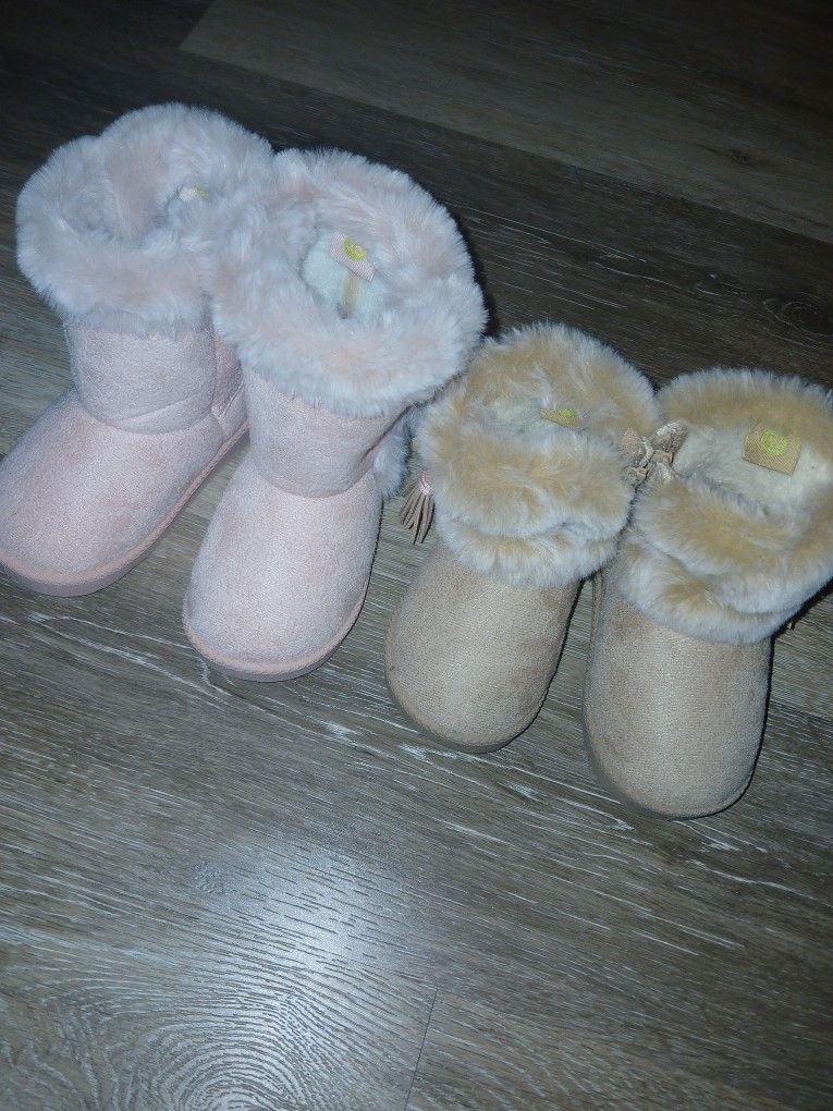 New Baby Girl Boots Size 4