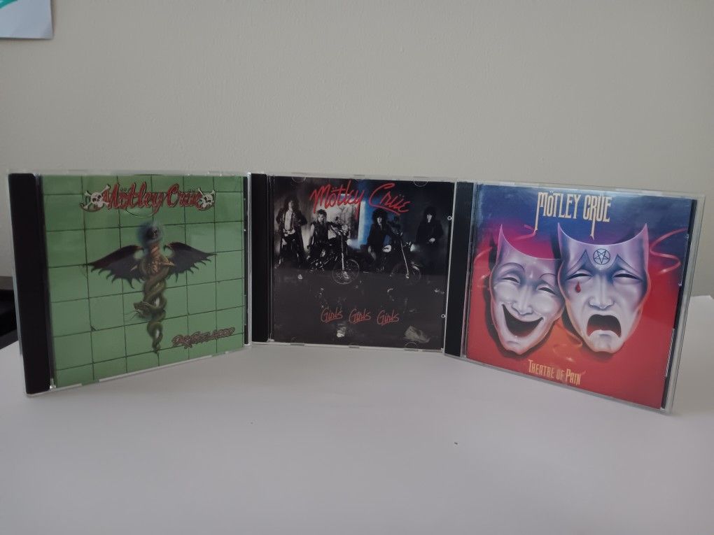 Motley Crue 3 CD Collection