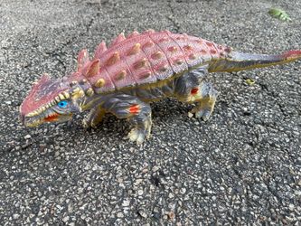 Ankylosaurus Dinosaur Toy Figure, 15” long