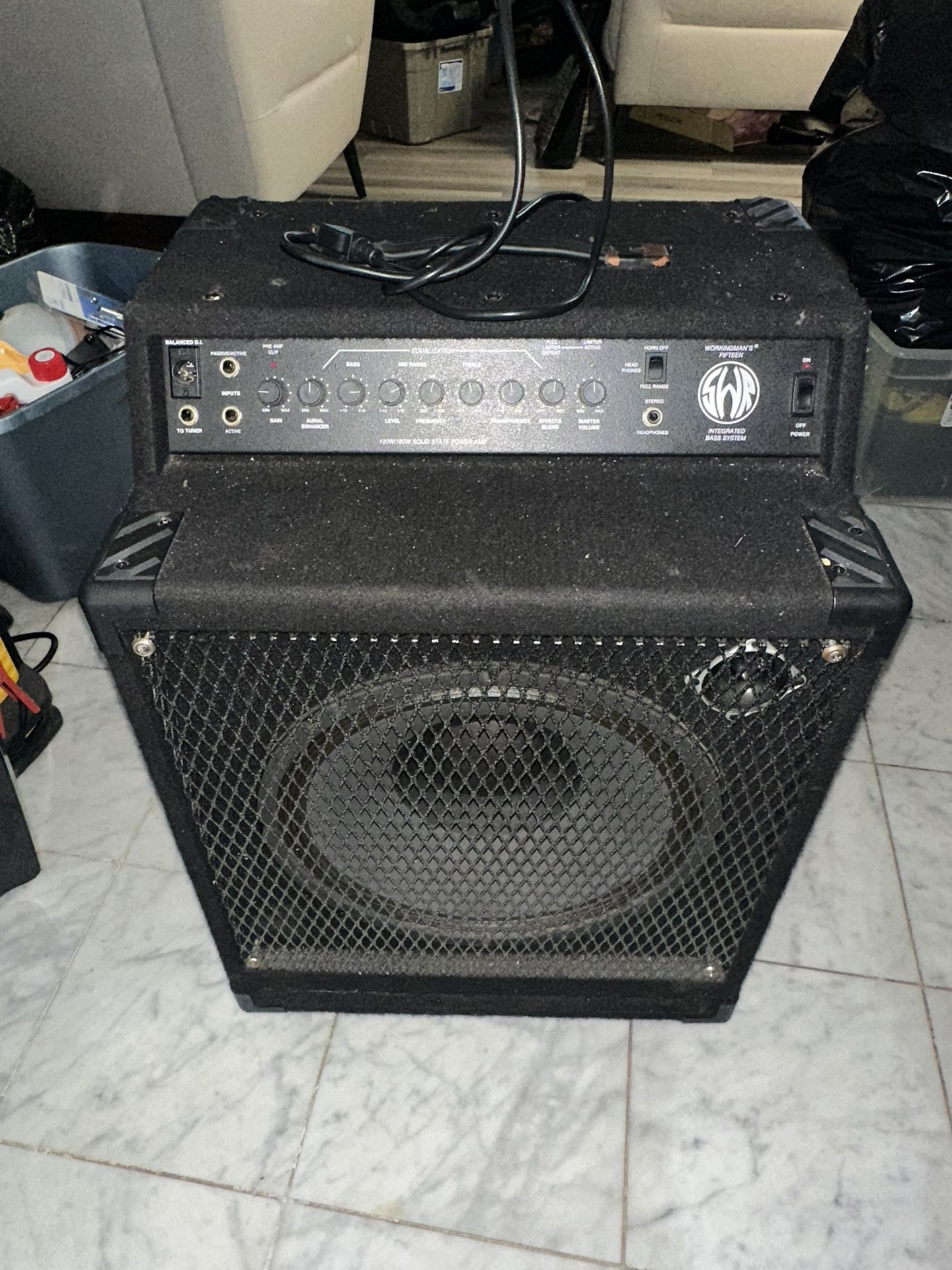 workingman's fifteen integrated bass