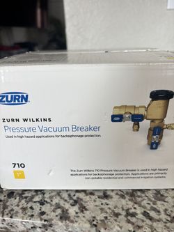 Zurn Pressure Vacuum Breaker