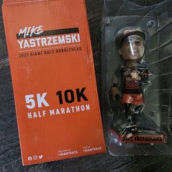San Francisco Giants Mike Yastrzemski 2021 Giant Race Bobblehead