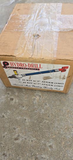 Hydro auger