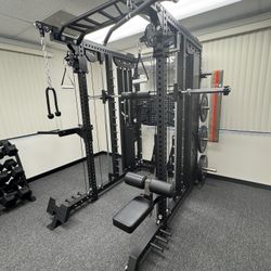 All In One Commercial Home Gym🟪Dual Cable Machine🟪Smith Machine🟪Squat Rack