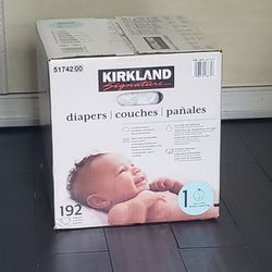 Kirkland diapers size 1