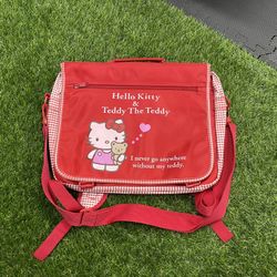 Hello Kitty Back Pack Messenger Bag New Without Tag