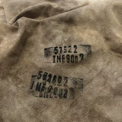 Large Real Suede Leather Hide – 45 Sq Ft – Tan