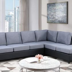 Wow - Reversible Grey Sectional 

