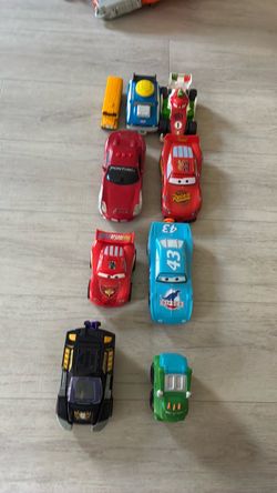 Various toy cars for kids