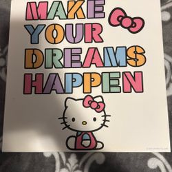 Hello Kitty Wall Art Canvas 
