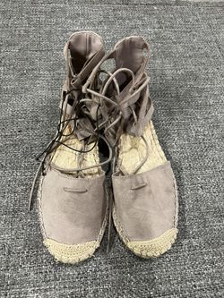 Brand New Forever 21 Lace Up Espadrilles Shoes 