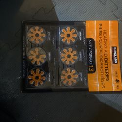 Battery Size 13 Hearing Aid 