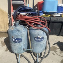 Eastwood 2 tank  sandblast  pot
