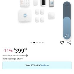 Ring Security System Never Opened Still In Box