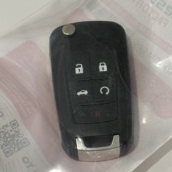 Chevrolet Buick Remote Control Car Flip Key . Camaro Cruze Malibu Regal