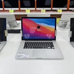 MacBook Pro 15 Inch Retina **500GB SSD 16GB Only $349