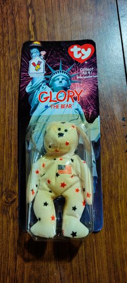 Ty Beanie Baby Glory the Bear - McDonalds 1999 - New in Package