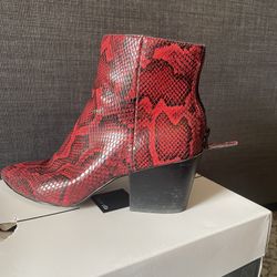Red Snake Skin Dolce Vita 