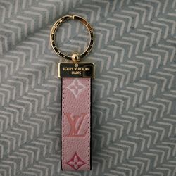 Brand New Pink L.v Keychain 