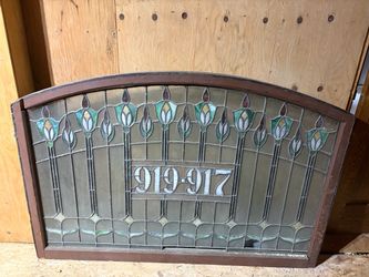 Leaded glass windows
