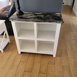White Accent Stand 