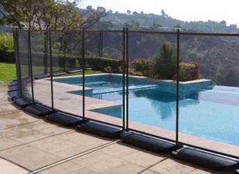 No Holes Pool Fence