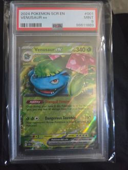 2024 venusaur ex psa grade 9