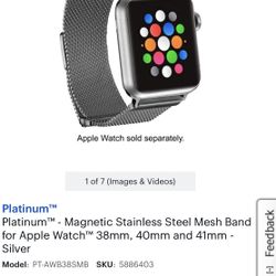 Metal Mesh Apple Watch Band