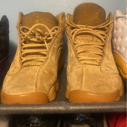 Wheat Jordan 13s