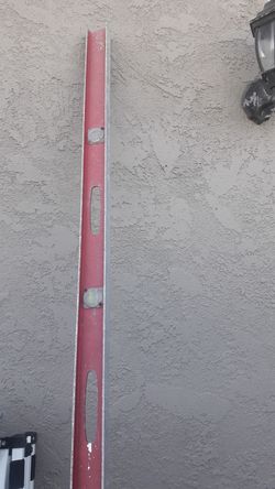 8 feet aluminum label used
