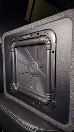 Kicker 12 inch L3 solo baric phoenix gold amp