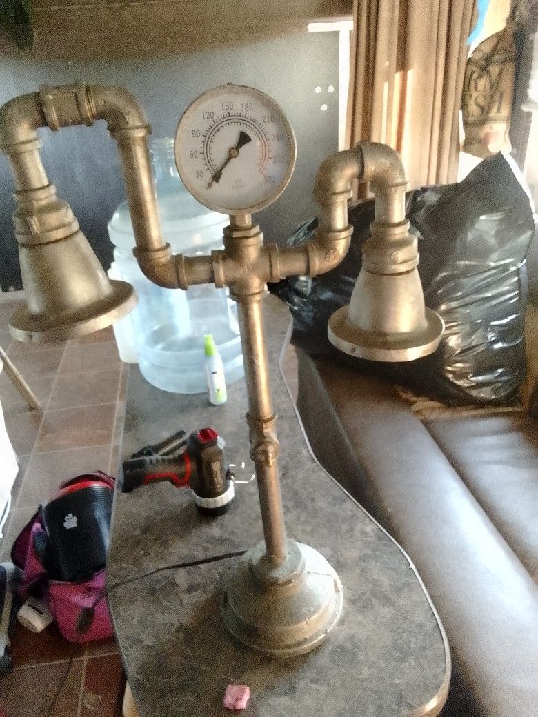 Rustic Type Lamp Decor