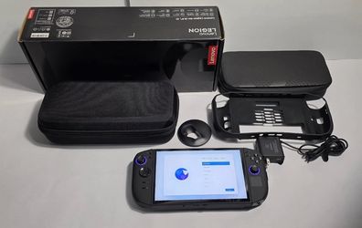 Legion Go 2 Z2 Extreme 2TB with two cases (hard and a soft case)