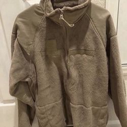 Army / Air Force Coyote Brown Fleece jacket (GEN III) Cold Weather 