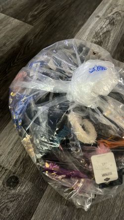 Jewelry bag mixed with different jewelry