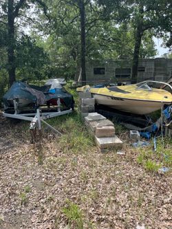 Boats and skies