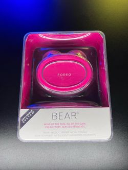 FOREO Bear Microcurrent Facial Device – Instant Face Lift & Face Sculpting Tool (Fuchsia) 🔥 Like New - Never Used