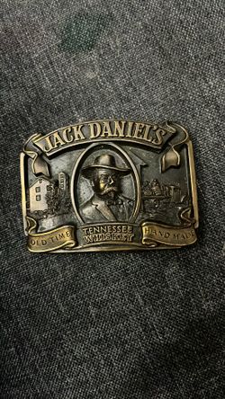 Jacks Daniel’s Vintage Belt Buckle 1989
