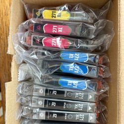 Canon Ink Cartridges. 271 And 270 All Colors.  14 Cartridges 