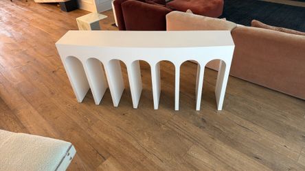 Custom 7 arch console table