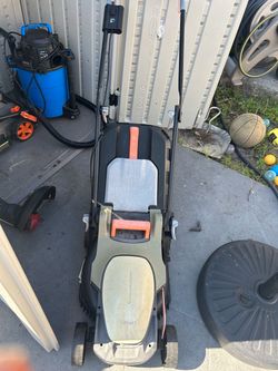 Liteli battery lawnmower + 2 batteries