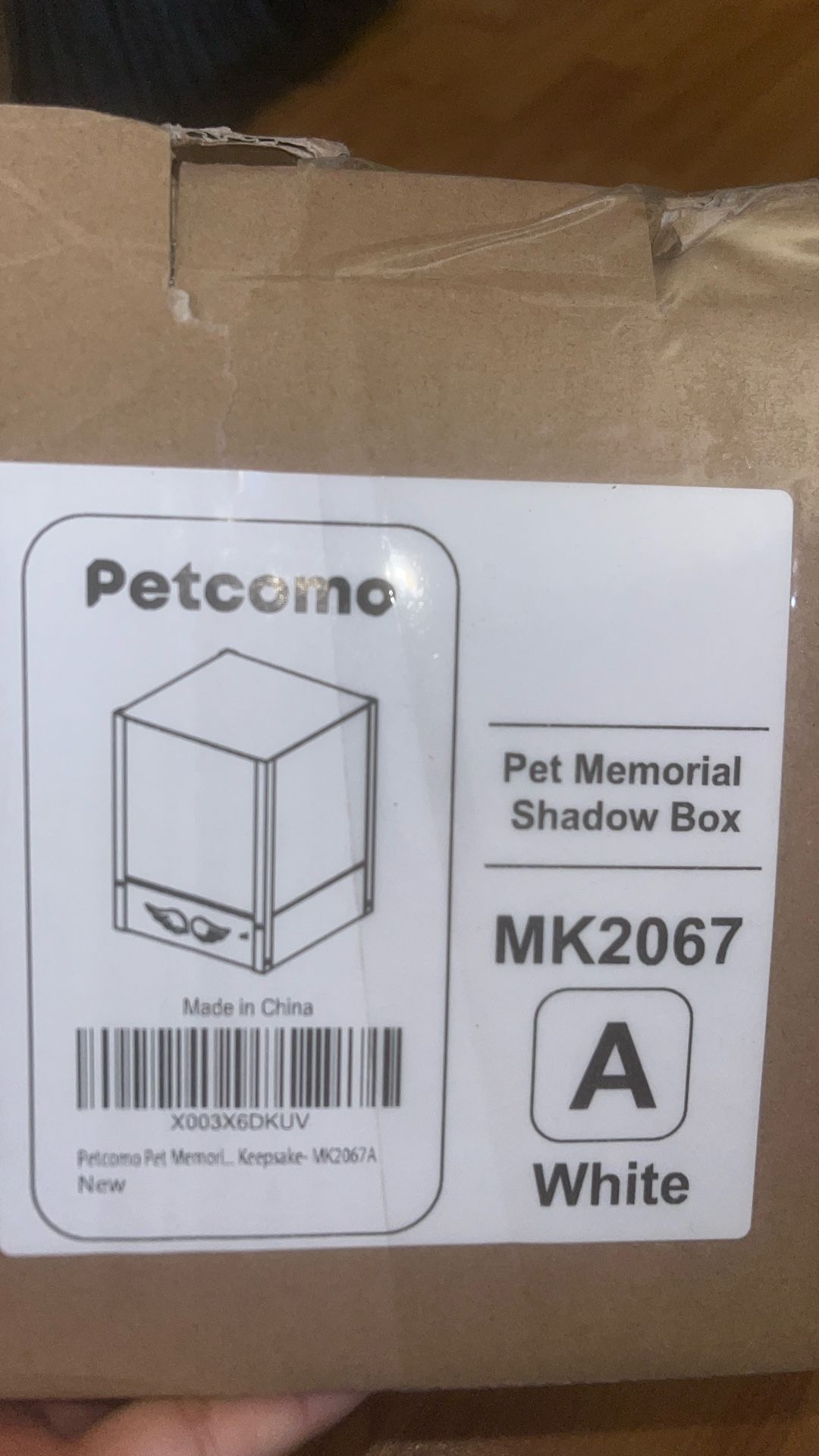Brand New Pet Memorial Box
