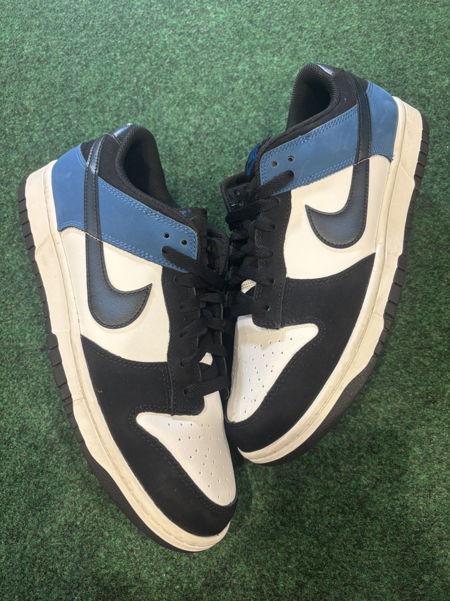 NIKE DUNK LOW INDUSTRIAL BLUE SIZE 10