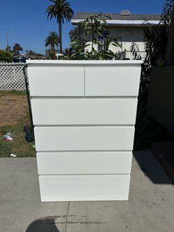 White dresser