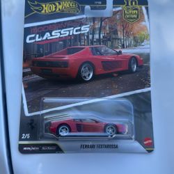 Hot Wheels Ferrari Testarossa