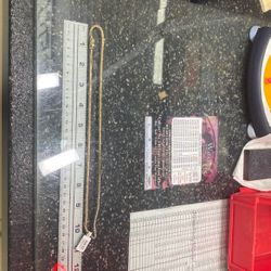 10k Yg Diamond Box Chain