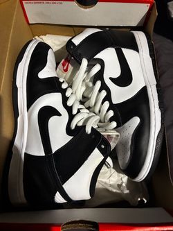 Nike panda dunks high top