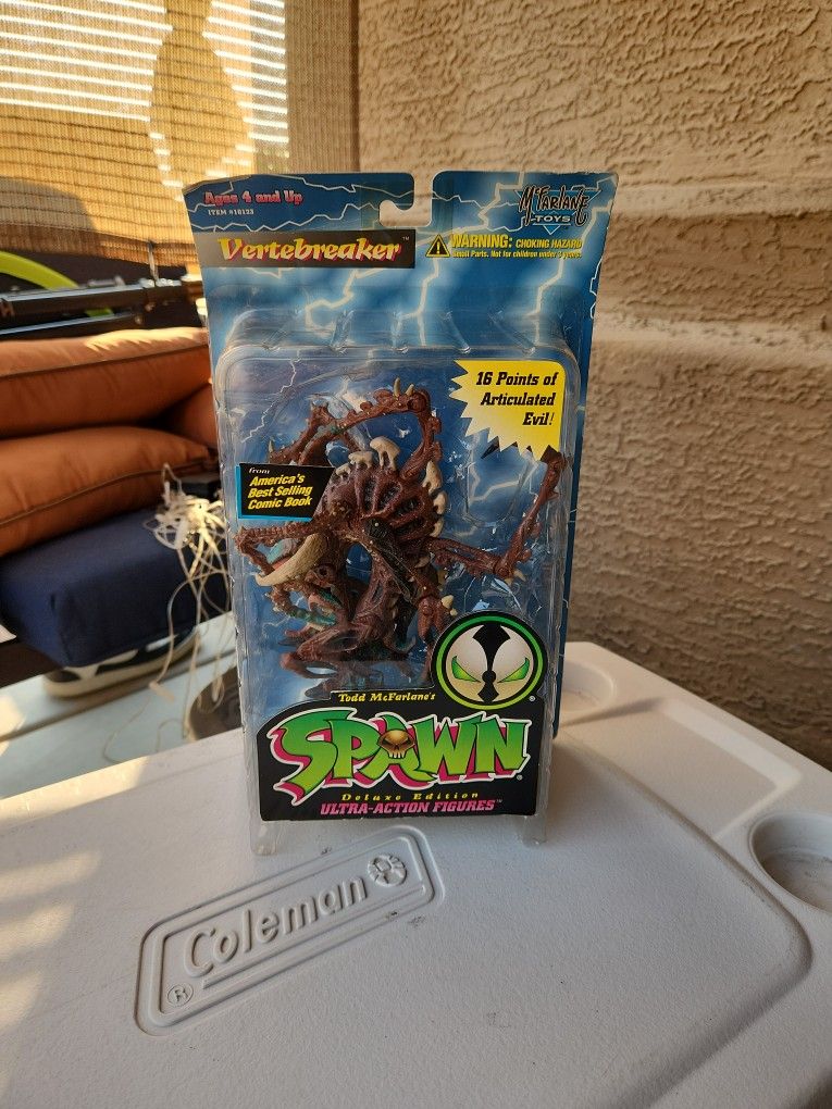 1995 MCFARLANE Toys Vertebreaker figure miop Spawn Line