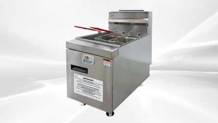 NSF Gas Countertop Fryer three tube burners NG CTF-3
