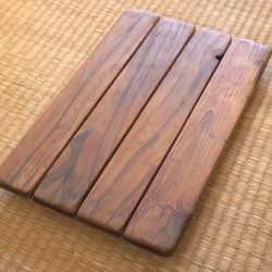 vintage california redwood tray